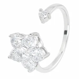 انگشتر زنانه زودیکا مدل اسپینری کد AAE854