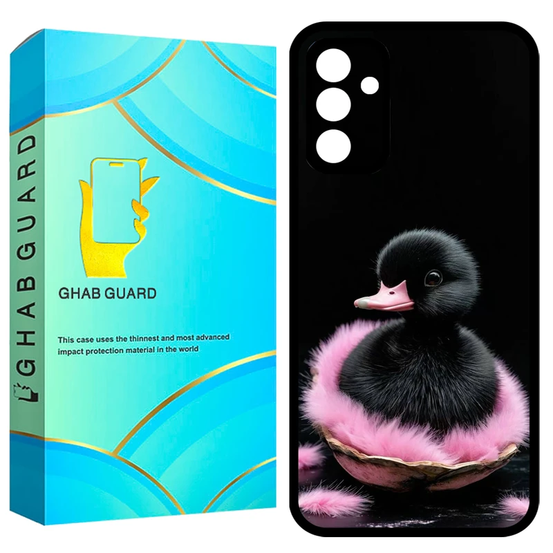 کاور قاب گارد طرح جوجه اردک مدل GCHPA34 مناسب برای گوشی موبایل سامسونگ Galaxy A34 5G 