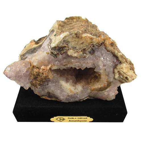 سنگ راف آمیتیست پارلا گوهر کد 5355