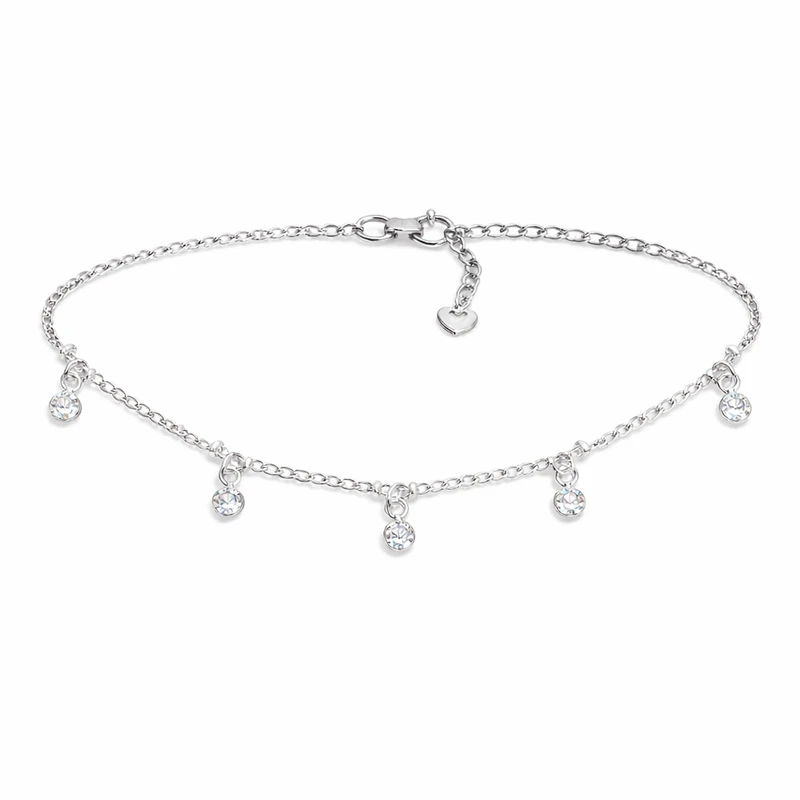 پابند زنانه مدل زنجیری نگیندار