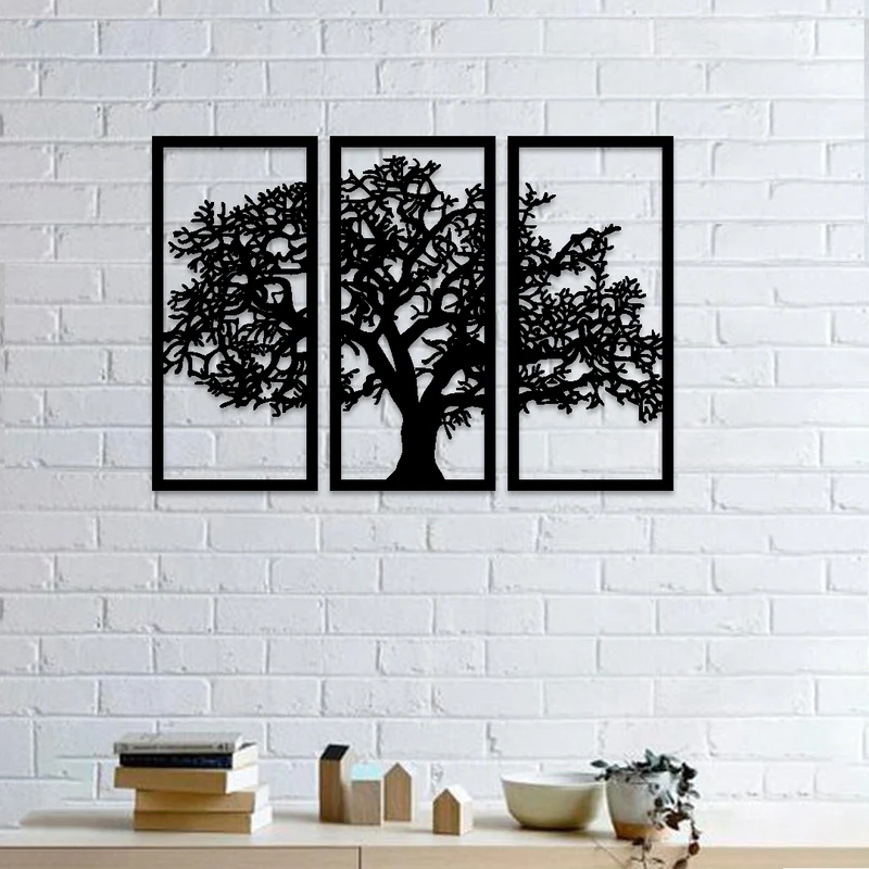 استیکر طرح درخت آرزو‌ها مدل WB06 مجموعه 3 عددی