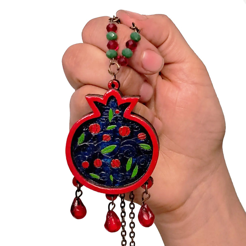 نیم ست دخترانه طرح انار مدل یلدا کد b.350