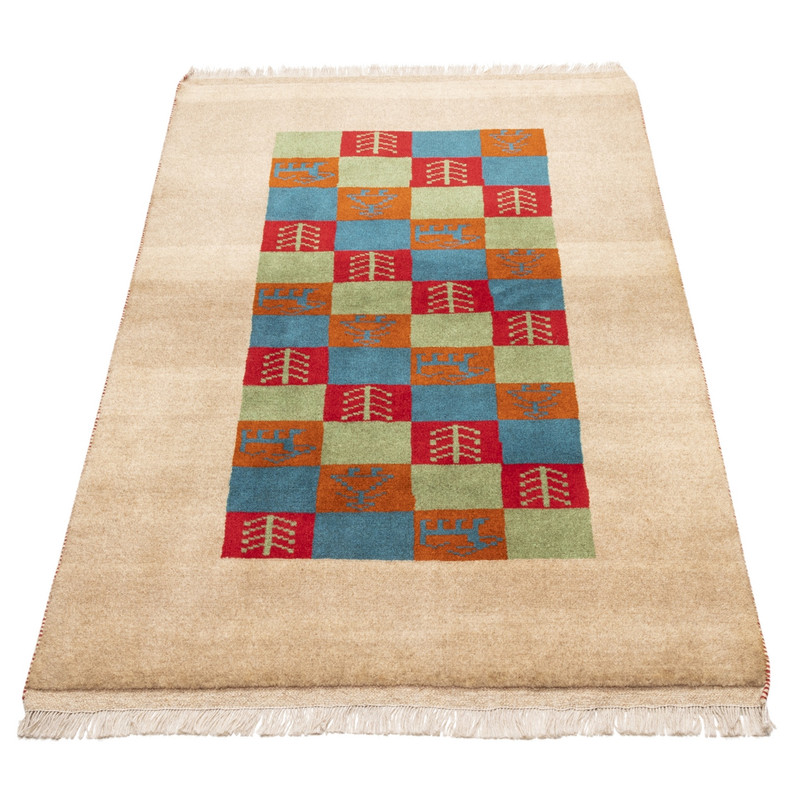 گبه دستباف ذرع و نیم سی پرشیا کد 171890