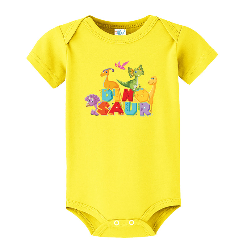 بادی نوزادی نیل کوک مدل Summer Dino مجموعه 4 عددی