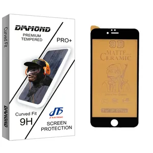 JF Diamond glass Screen Protector For Apple بله