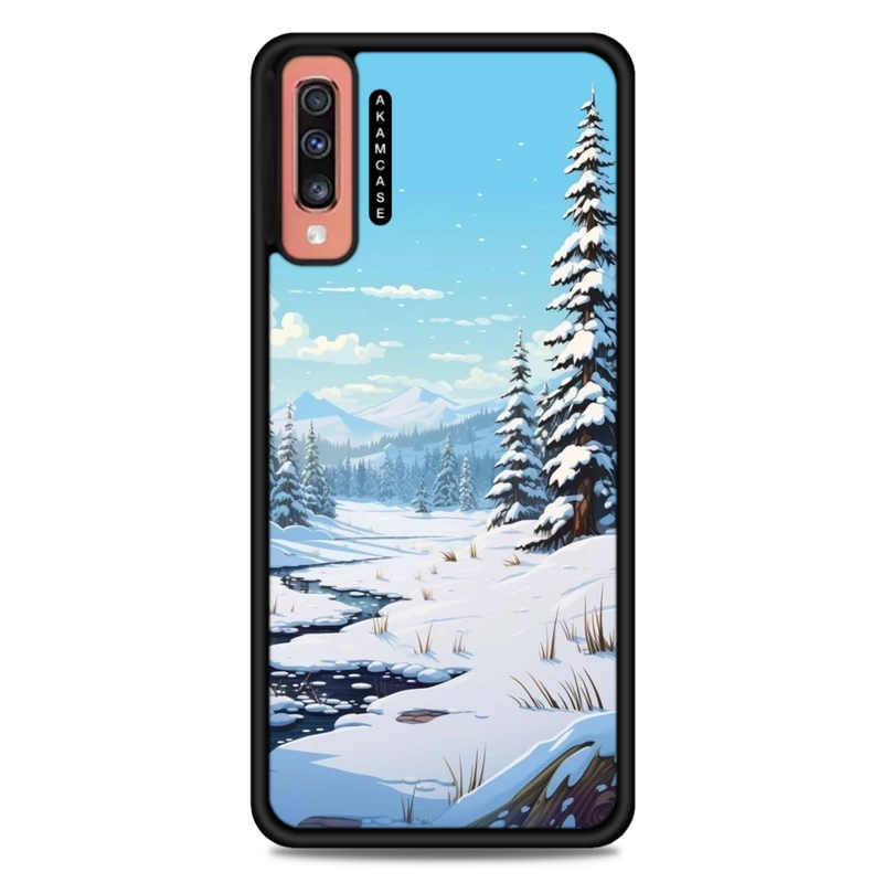 کاور آکام مدل AMC-WSGA70-WINTER-5 مناسب برای گوشی موبایل سامسونگ Galaxy A70