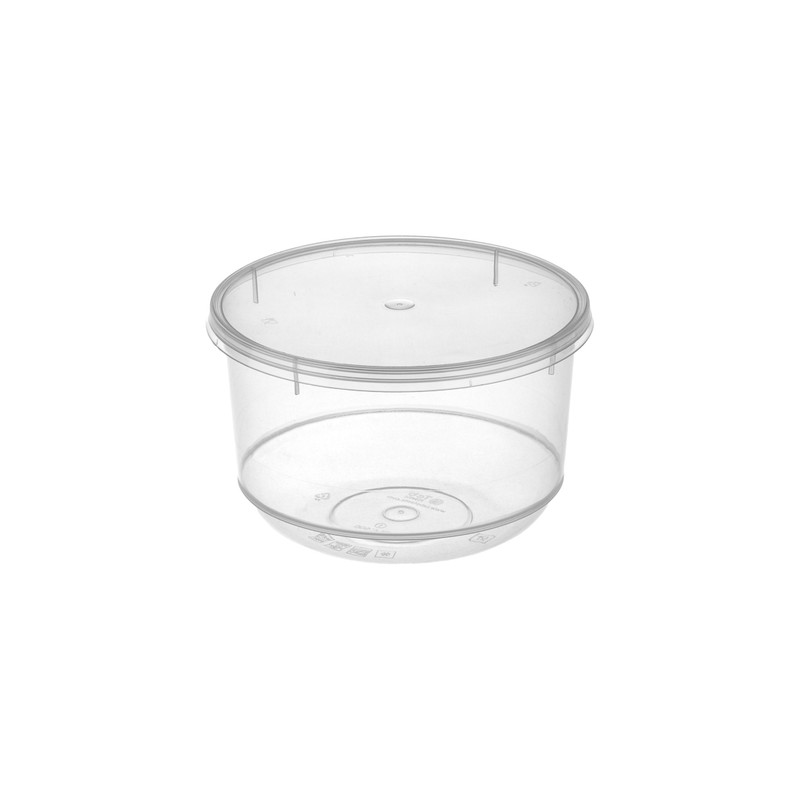 ظرف نگهدارنده مدل فریزری استوانه ای 500cc بسته 6 عددی