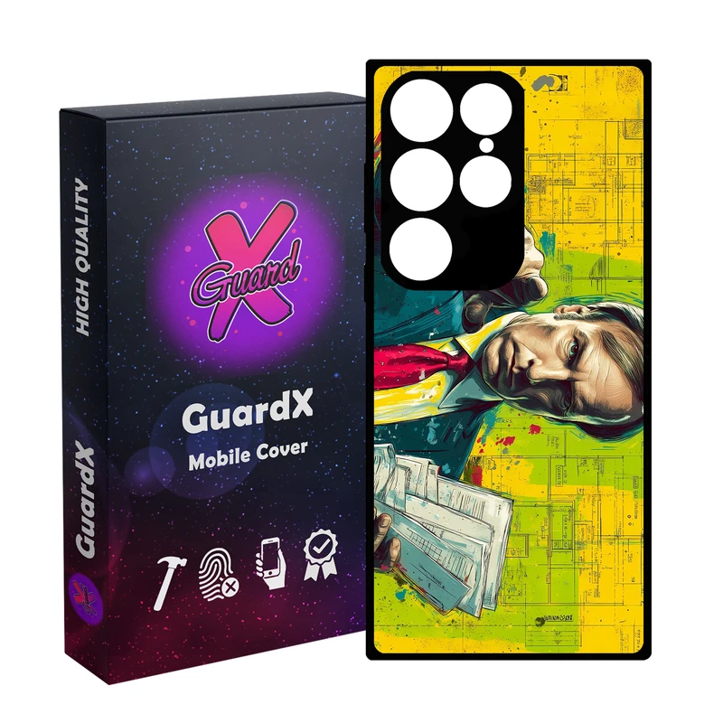کاور گارد ایکس طرح Saul Goodman مدل 11074 مناسب برای گوشی موبایل سامسونگ Galaxy S24 Ultra