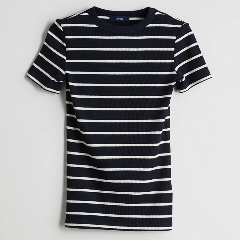 تی‌شرت آستین کوتاه زنانه ال سی وایکیکی مدل SEP-TEREGIYIM003