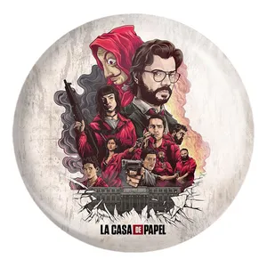 پیکسل خندالو طرح سریال Money Heist کد 3241 مدل بزرگ