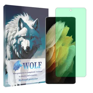 Wolf Tough model green light screen Protector Suitable for Samsung Galaxy S21 Ultra Mobile Phone