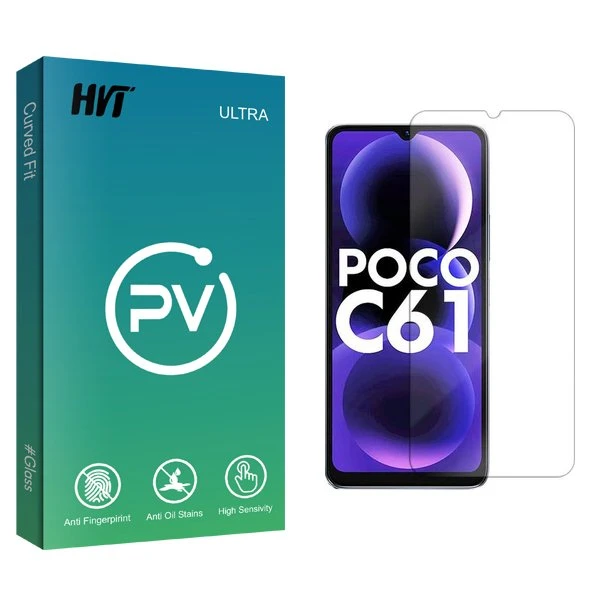 محافظ صفحه نمایش اچ وی تی مدل PV مناسب برای گوشی موبایل شیائومی Poco C61