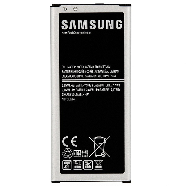 تصویر باتری موبایل مدل EB-BG850BBE ظرفیت 1860میلی آمپر ساعت مناسب برای گوشی موبایل سامسونگ Galaxy Alpha G850