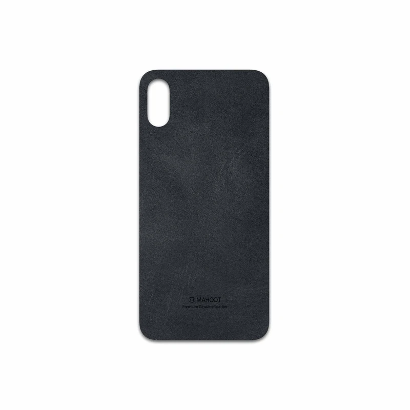 برچسب پوششی ماهوت مدل Graphite Buffalo Leather مناسب برای گوشی موبایل اپل iPhone XS