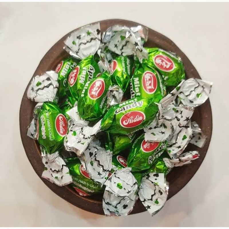 آبنبات نعنایی با مغز شکلات آیدین - 500 گرم