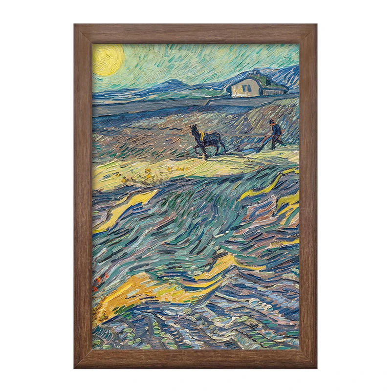 تابلو خندالو طرح ونسان ونگوگ (Van Gogh) کد 36822