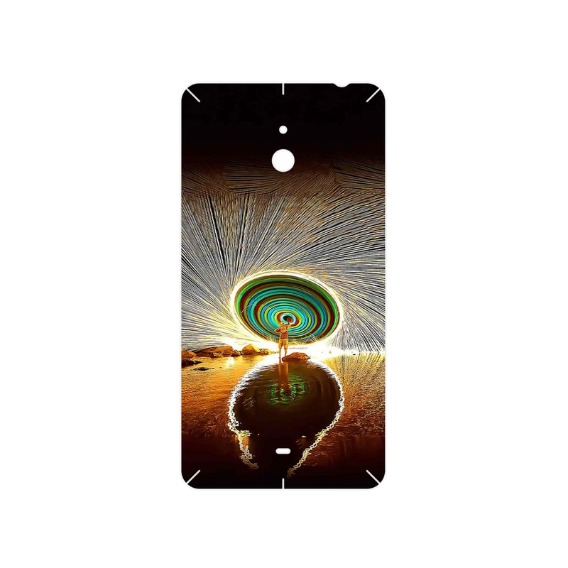 برچسب پوششی ماهوت مدل Night Light Fountain مناسب برای گوشی موبایل نوکیا Lumia 1320