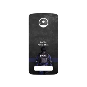 MAHOOT Police Officer Cover Sticker for Motorola Moto Z