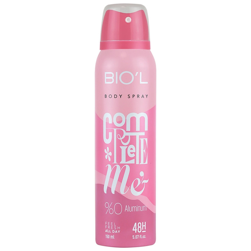 اسپری خوشبو کننده بدن زنانه بیول مدل COMPLETE ME حجم 150 میلی لیتر