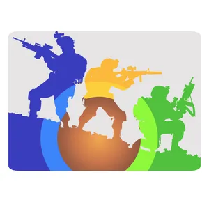 ماوس پد طرح سرباز کد B115