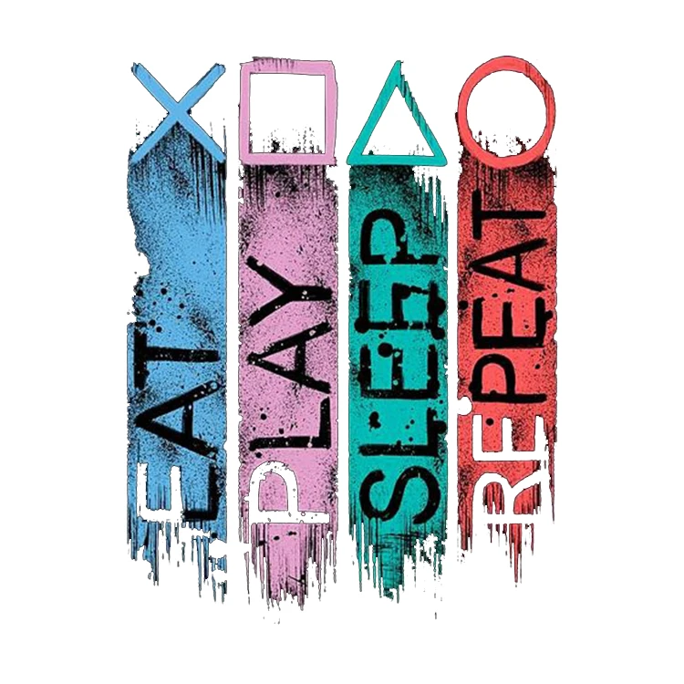 استیکر پارچه و لباس پاد آفرین مدل گیمر کد 4367