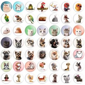مگنت خندالو مدل پت شاپ Pet Shop کد 133 بسته 49 عددی