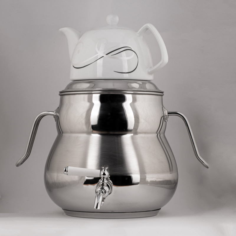 ست کتری و قوری مدل سایه گنجایش کتری ۵.۵ لیتر گنجایش قوری ۱ لیتر