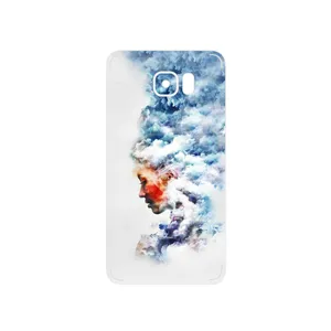MAHOOT Women and the Cloud Digital Art Cover Sticker for Samsung Galaxy Note 5