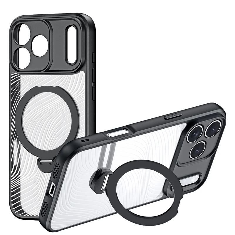 کاور بادیگارد مدل Wave Stand مناسب برای گوشی موبایل اپل iPhone 17 Pro Max