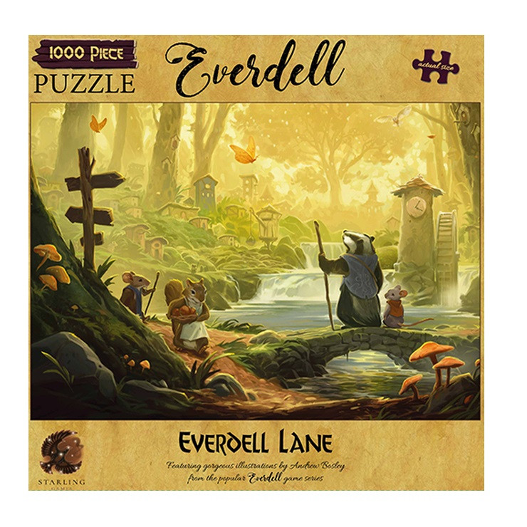 پازل هزارتکه استارلینگ گیمز مدل EVERDELL LANE