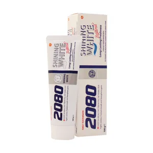 خمیر دندان بیست هشتاد 2080 مدل Shining White حجم 100 میلی لیتر