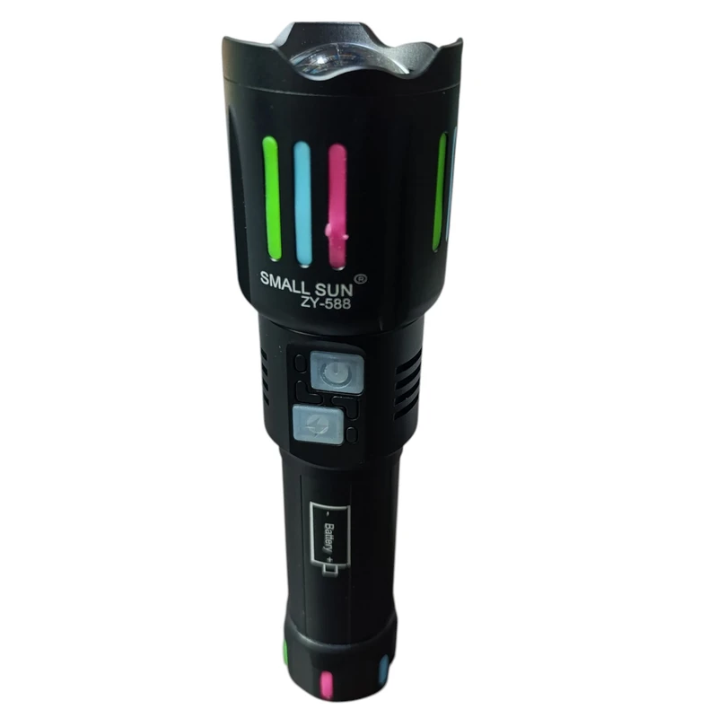 چراغ قوه دستی اسمال سان مدل ZY-588 با نور مهتابی