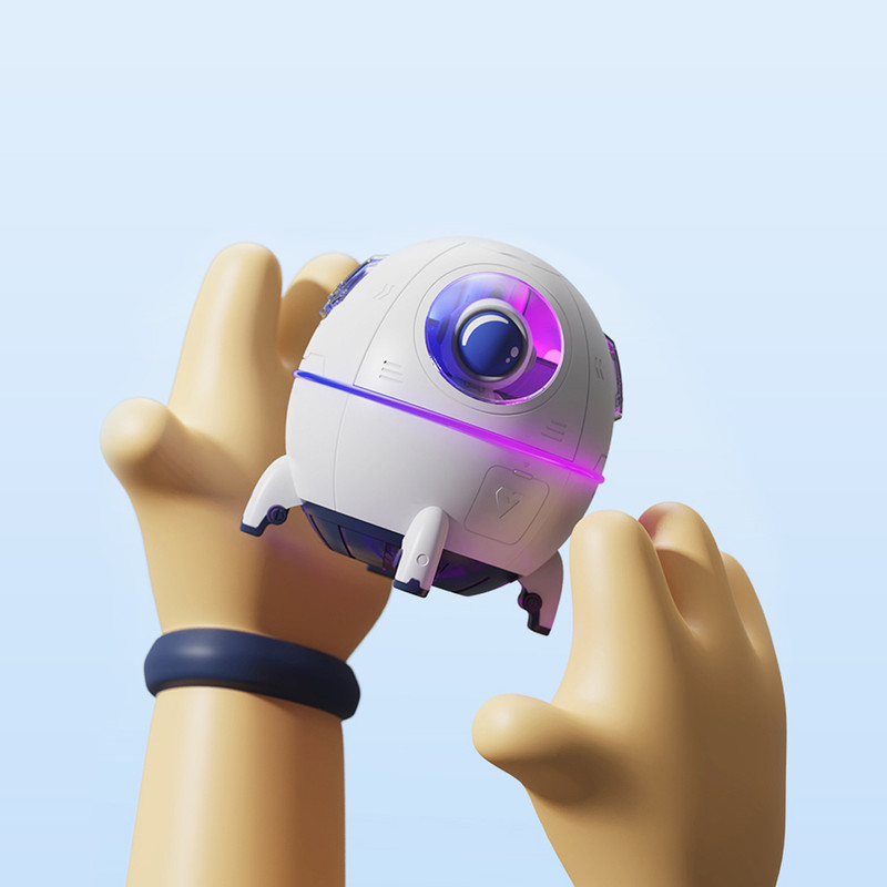 دستگاه بخور و رطوبت‌ساز سرد مدل فضانورد کد MJ046