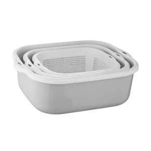 ست آبکش و آبگیر 6 پارچه لیمون کد HS4