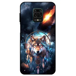 Megafone Wolf and Dream Catcher 8005 Cover For Xiaomi Redmi Note 9s / 9 Pro / 9 Pro Max	