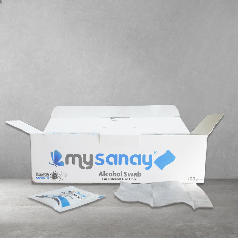 پد الکلی مای سانای مدل A1 بسته 100 عددی