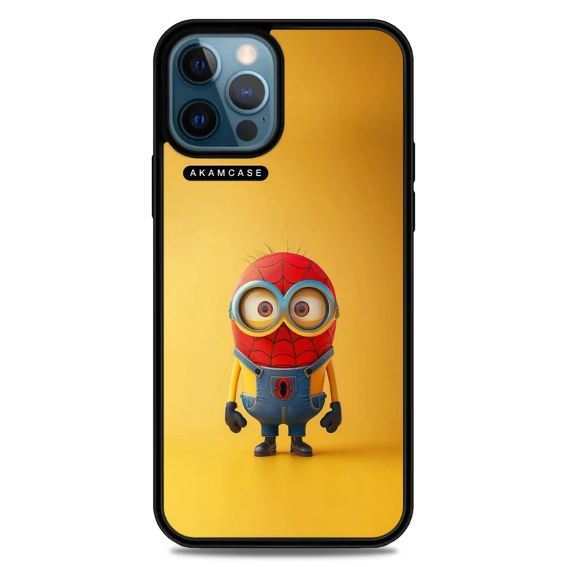 کاور آکام مدل AMC-WA12PROMAX-MINIONS7 مناسب برای گوشی موبایل اپل iPhone 12 Pro Max