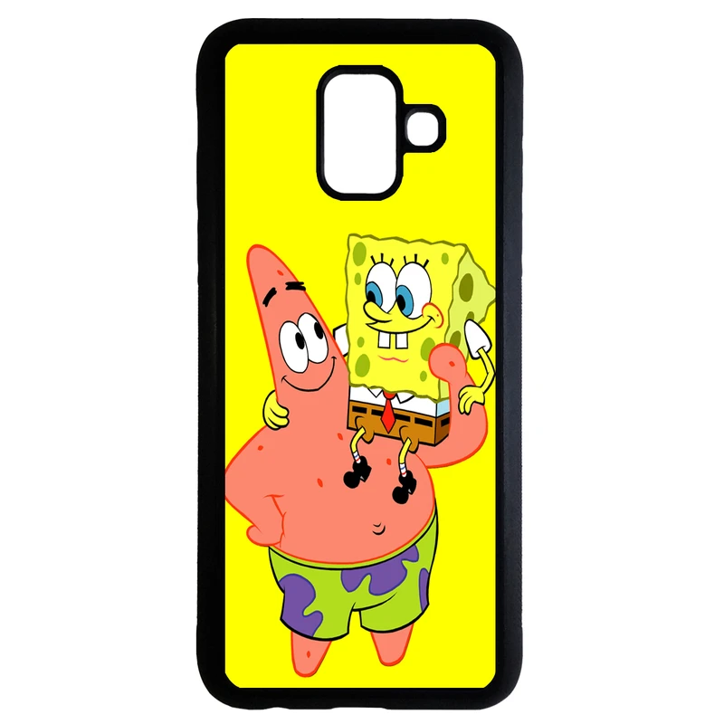 کاور طرح باب اسفنجی کد 1146 مناسب برای گوشی موبایل سامسونگ galaxy j6