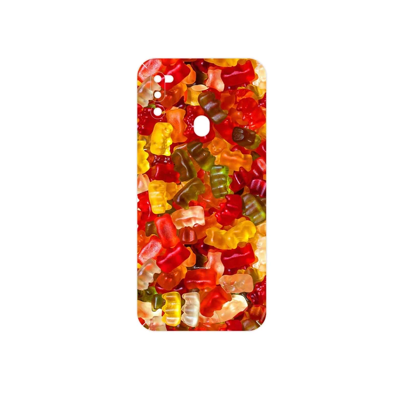 برچسب پوششی ماهوت مدل Gummi candy 1 مناسب برای گوشی موبایل سامسونگ Galaxy M21 (2021) Edition