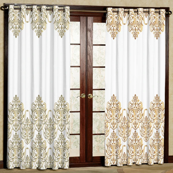 پرده مدل حاشیه دار کد 1 سایز 280x140 سانتی متر