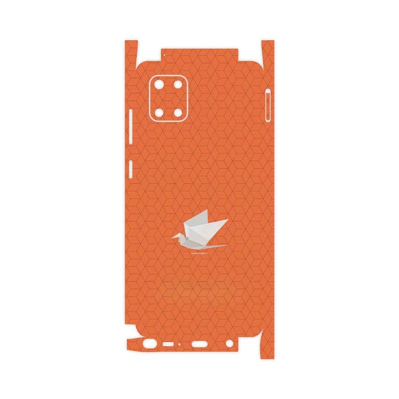 برچسب پوششی ماهوت مدل Minimalist origami bird-FullSkin مناسب برای گوشی موبایل سامسونگ Galaxy Note 10 Lite