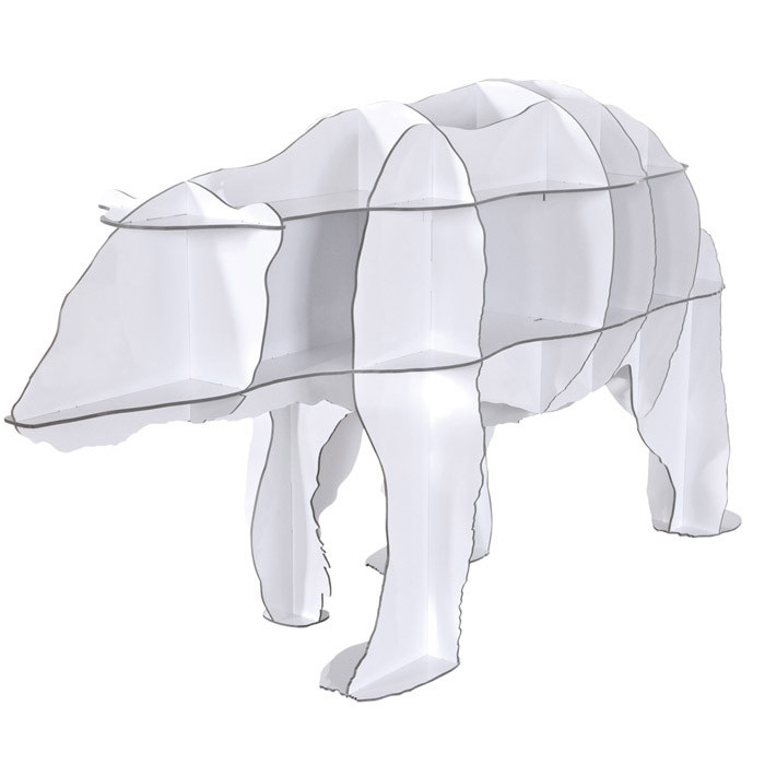 ساختنی مدل ماکت چوبی خرس کد M113