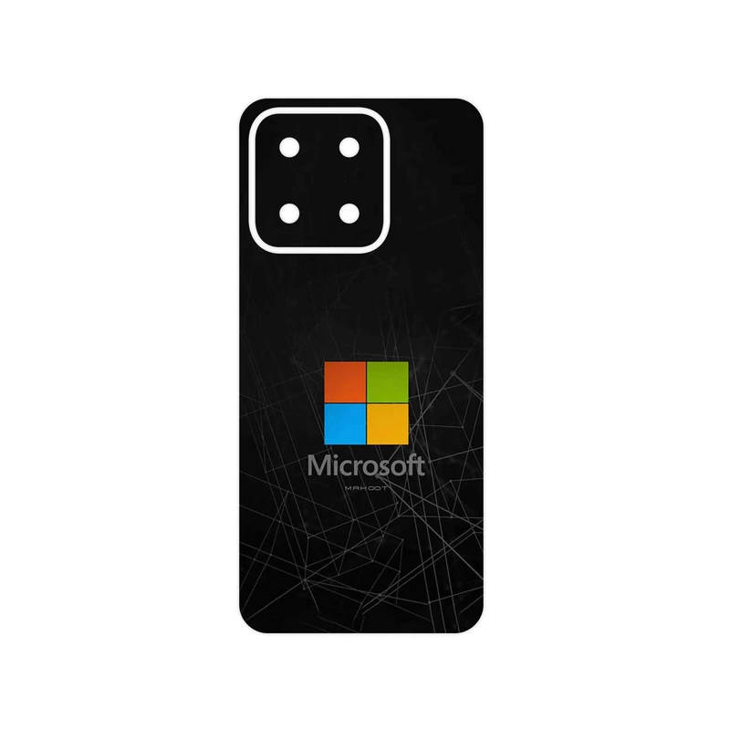 برچسب پوششی ماهوت مدل Microsoft_Logo مناسب برای گوشی موبایل آنر X5b Plus