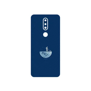 MAHOOT Minimal Gardener Astronaut Cover Sticker for Nokia 7.1