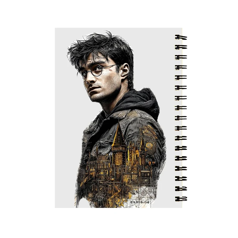 دفتر مشق 60 برگ مدل هری پاتر کد 17