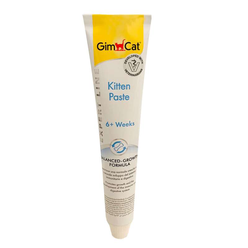 خمیر تقویتی گربه جیم کت مدل kitten paste وزن 50 گرم