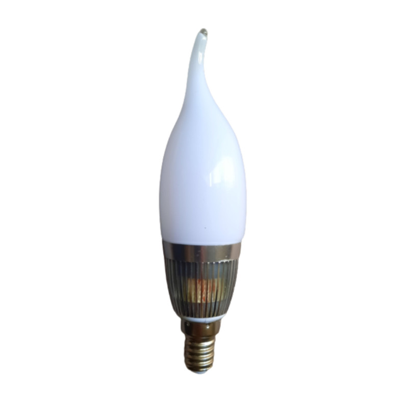 لامپ ال ای دی 3 وات نورمن لایت مدل شمعی اشکی پایه E14