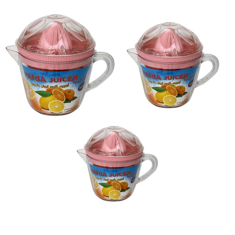 آبمیوه گیری دستی کد 00327 مجموعه 3 عددی