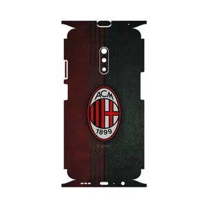 MAHOOT  AC-Milan-FC-FullSkin Cover Sticker for Oppo Realme X