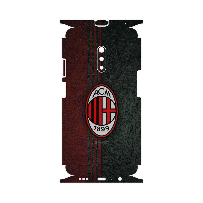برچسب پوششی ماهوت مدل AC-Milan-FC-FullSkin مناسب برای گوشی موبایل اپو Realme X
